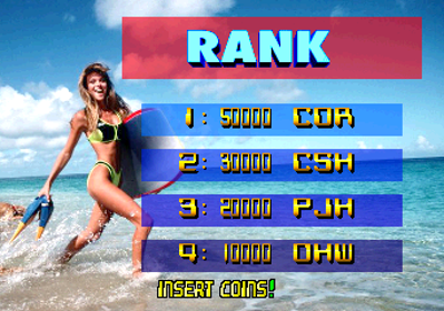 Beach Festival World Championship 1997 - Screenshot - High Scores