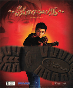 Shenmue II - Advertisement Flyer - Front