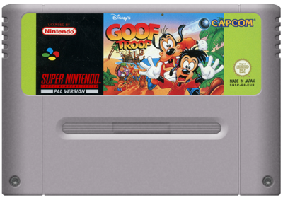 Disney's Goof Troop - Cart - Front