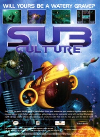 Sub Culture - Advertisement Flyer - Front