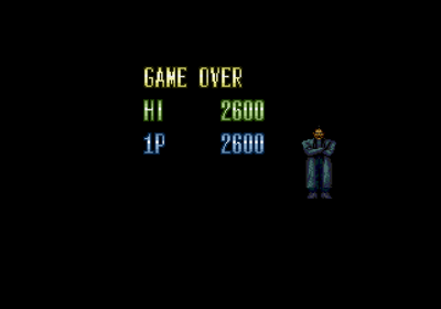 Michael Jackson's Moonwalker - Screenshot - Game Over