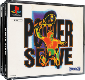 Power Serve 3D Tennis - Box - 3D Image