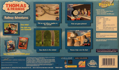 Thomas & Friends: Railway Adventures - Box - Back