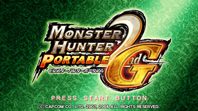 Monster Hunter Freedom Unite - Screenshot - Game Title Image