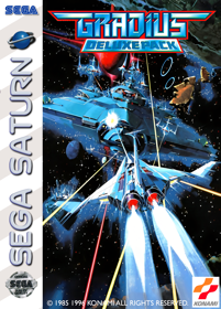 Gradius: Deluxe Pack - Fanart - Box - Front