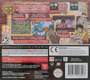 One Piece: Gigant Battle! - Box - Back