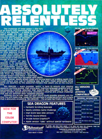 Sea Dragon - Advertisement Flyer - Front