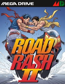 Road Rash II - Fanart - Box - Front