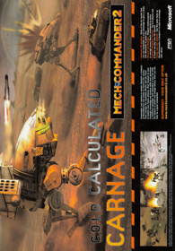 MechCommander 2 - Advertisement Flyer - Front
