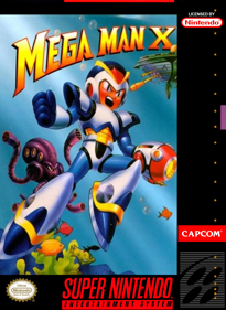 Mega Man X - Fanart - Box - Front