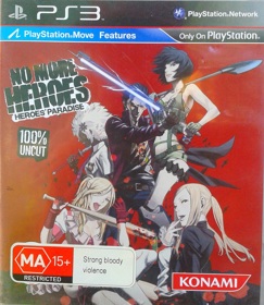 No More Heroes: Heroes' Paradise - Box - Front