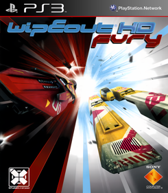 WipEout HD Fury - Fanart - Box - Front