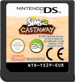 The Sims 2: Castaway - Cart - Front Image
