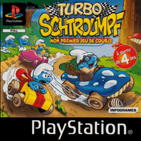 Smurf Racer! - Box - Front