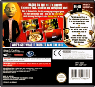 Golden Balls - Box - Back - Reconstructed