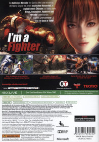 Dead or Alive 5 - Box - Back