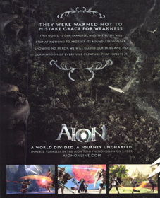 Aion - Advertisement Flyer - Front