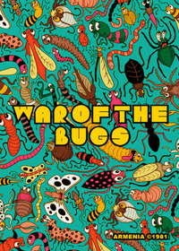 War of the Bugs or Monsterous Manouvers in a Mushroom Maze - Fanart - Box - Front Image