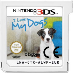 I Love My Dogs - Cart - Front