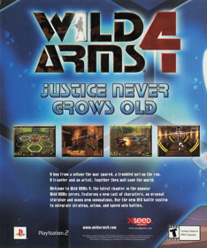 Wild Arms 4 - Advertisement Flyer - Front
