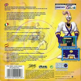 Earthworm Jim: Menace 2 the Galaxy - Box - Back