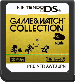 Game & Watch Collection - Cart - Front