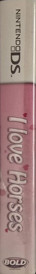 I Love Horses - Box - Spine