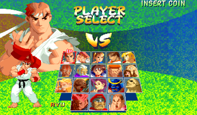 Street Fighter Alpha 2 - Screenshot - Game Select Image