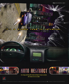 Auto Destruct - Advertisement Flyer - Front