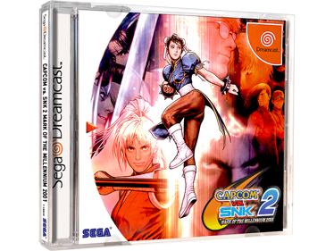 Capcom vs. SNK 2: Millionaire Fighting 2001 - Box - 3D