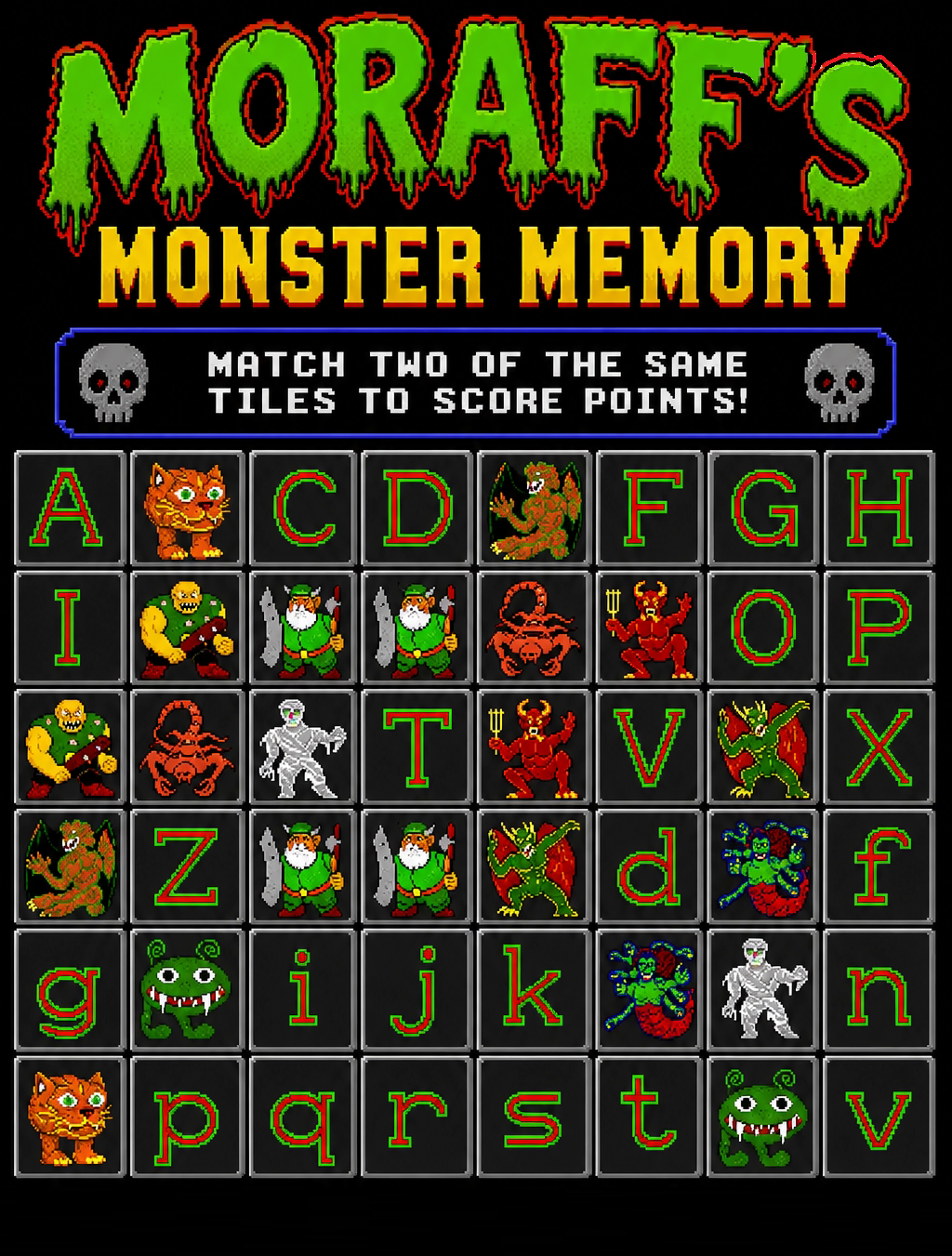 Moraff's Monster Memory