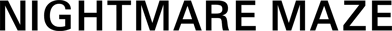 Nightmare Maze - Clear Logo
