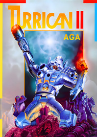 Turrican II AGA - Fanart - Box - Front