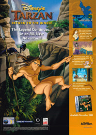 Disney's Tarzan: Return to the Jungle - Advertisement Flyer - Front