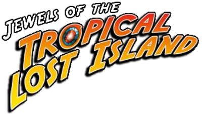 Jewels of the Tropical Lost Island - Clear Logo Image