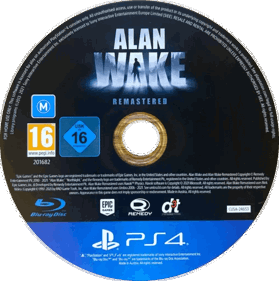 Alan Wake: Remastered - Disc