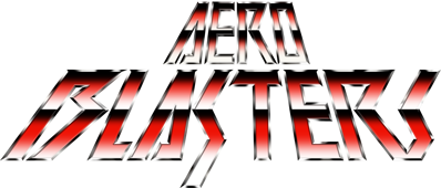 Aero Blasters - Clear Logo Image