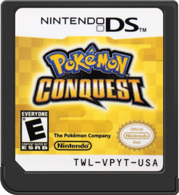 Pokémon Conquest - Cart - Front Image