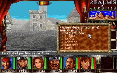 Realms of Arkania III: Shadows over Riva - Screenshot - Gameplay