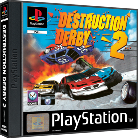 Destruction Derby 2 - Box - 3D Image