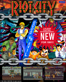 Riot City - Advertisement Flyer - Front