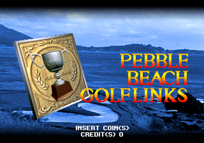 Pebble Beach: The Great Shot - Screenshot - Game Title