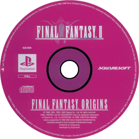 Final Fantasy Origins - Disc Image