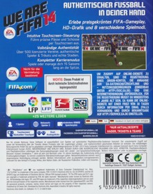 FIFA 14: Legacy Edition - Box - Back