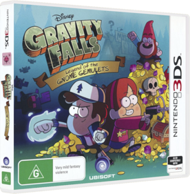Gravity Falls: Legend of the Gnome Gemulets - Box - 3D