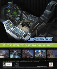 AirForce Delta Storm - Advertisement Flyer - Front