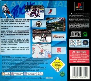 NHL Powerplay '96 - Box - Back