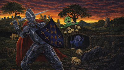 Super Ghouls 'n Ghosts - Fanart - Background Image