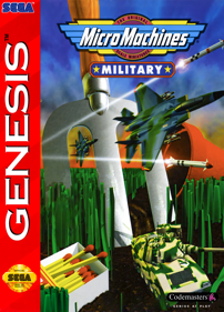 Micro Machines: Military - Fanart - Box - Front