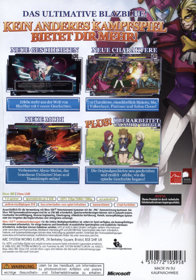 BlazBlue: Continuum Shift Extend - Box - Back